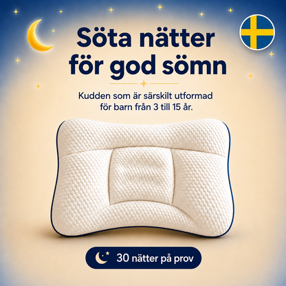 Nannea ergonomisk barnkudde för barn 3 till 15 år #sv #fr