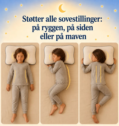 Nannea-puden på ryggen, på siden og på maven #da
